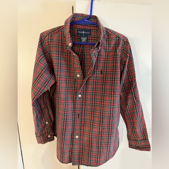 🧡💙 Ralph Lauren Shirts 2-pc bundle- Size 6 - Picture 4 of 5